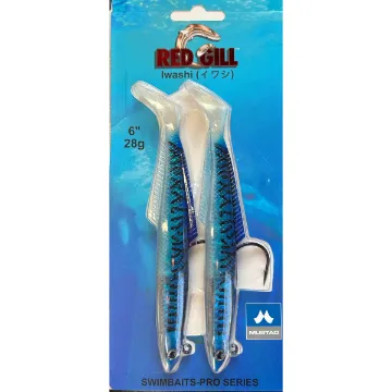 Red Gill Iwashi 6" - Blue Sushi Red Gill Iwashi 6" - Blue Sushi
