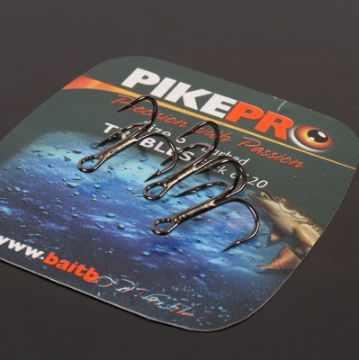 PikePro Treble Hooks Barbed PikePro Treble Hooks Barbed