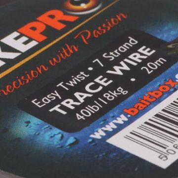 PikePro 7-Strand Trace Wire 20m - 40lb PikePro 7-Strand Trace Wire 20m - 40lb