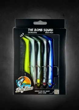 Lazy Lures Bomb Squad Multipack - The Bass Pack 12cm-20g Lazy Lures Bomb Squad Multipack - The Bass Pack 12cm-20g