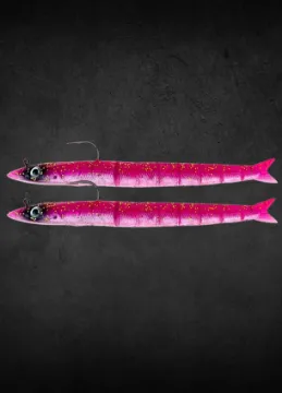Lazy Lures Renaissance Eels Duo Pack 14cm 18g - Panther Lazy Lures Renaissance Eels Duo Pack 14cm 18g - Panther