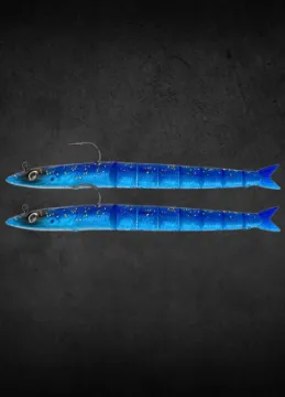 Lazy Lures Renaissance Eels Duo Pack 14cm 18g - Bluey Lazy Lures Renaissance Eels Duo Pack 14cm 18g - Bluey