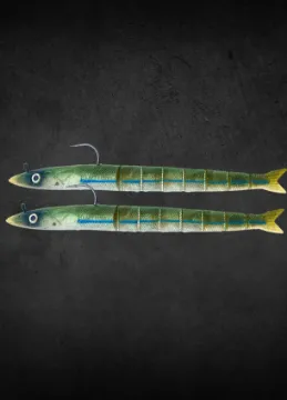 Lazy Lures Renaissance Eels Duo Pack 14cm 18g - Real D Eel Lazy Lures Renaissance Eels Duo Pack 14cm 18g - Real D Eel