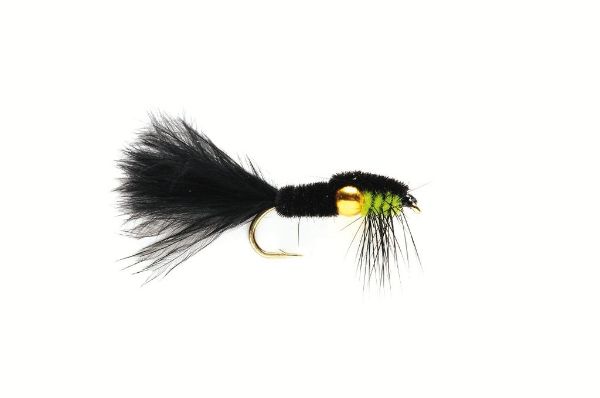 Fulling Mill Montana Nugget Marabou Green Gold - Size 12