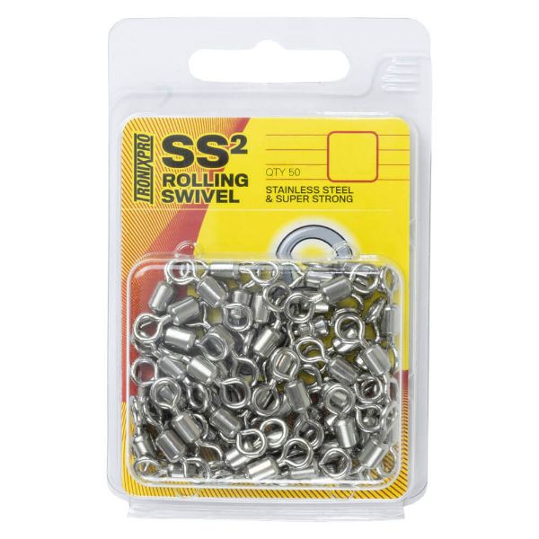 Tronix Pro SS2 Rolling Swivel Max Packs - Size 1/0  189kg/416lbs