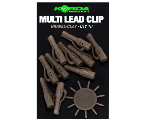 Korda Multi Lead Clip - Gravel / Clay