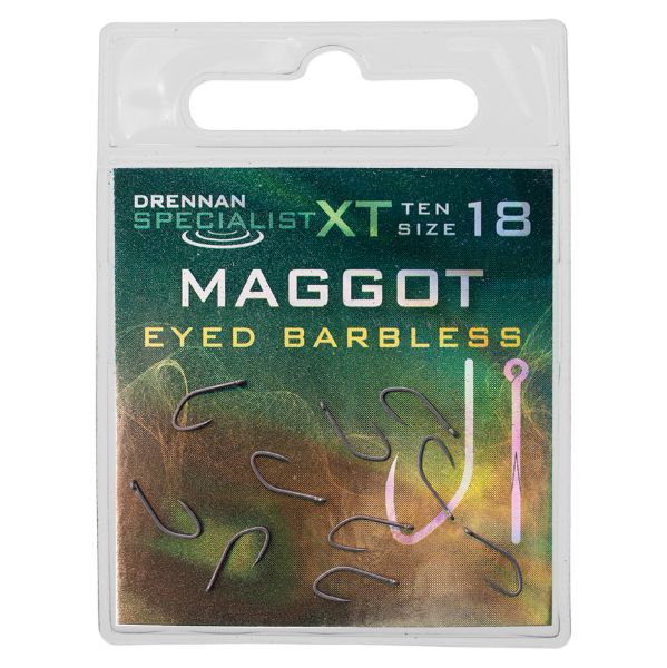 Drennan Specialist XT Maggot - Size 18 Barbless