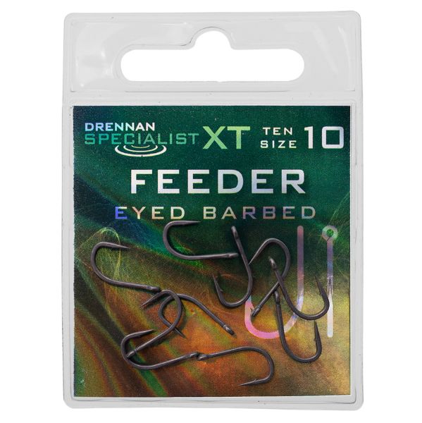 Drennan Specialist XT Feeder - Size 10 Barbed