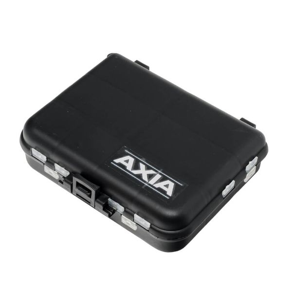Axia Clam Case Black - 12 x 10.5 x 3.5cm