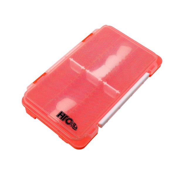 HTO Clip & Lock Case – Small compartment - 17.5 x 10.5 x 2cm Orange