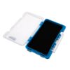HTO Clip & Lock Case – Slit Foam - 17.5 x 10.5 x 2cm | Blue