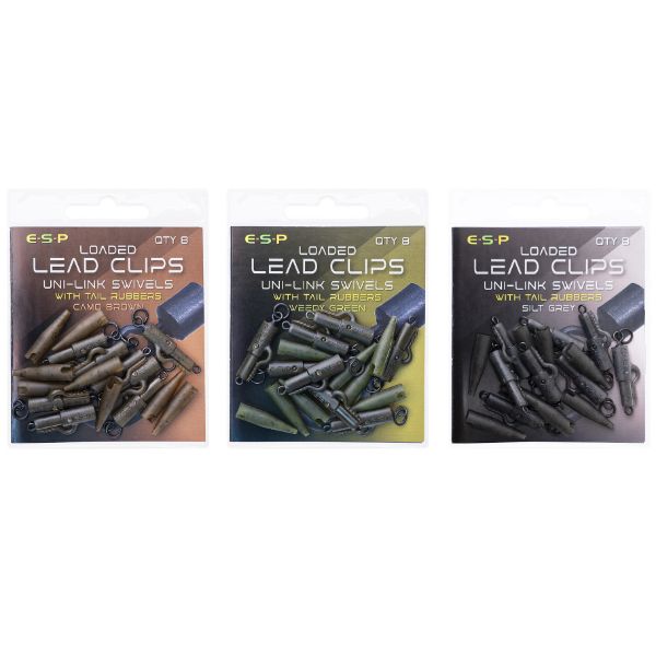 ESP Loaded Lead Clip Uni-Link Swivels