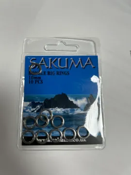 Sakuma Dongle Rig Rings - 10mm Sakuma Dongle Rig Rings - 10mm