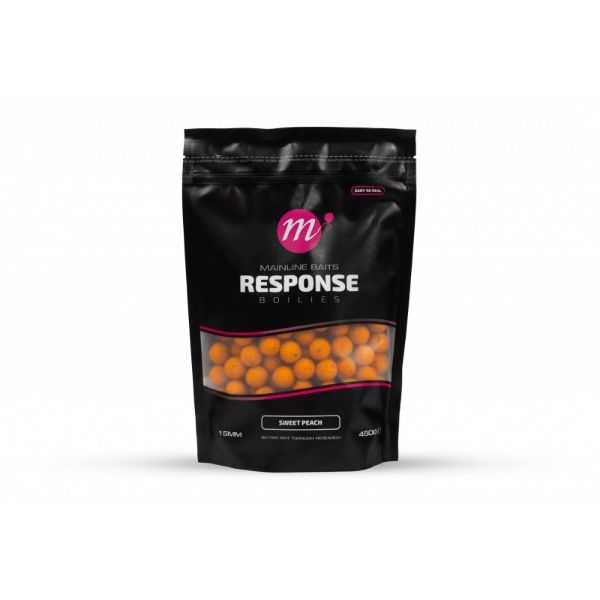 Mainline Response Boilie Sweet Peach - 15mm 450g