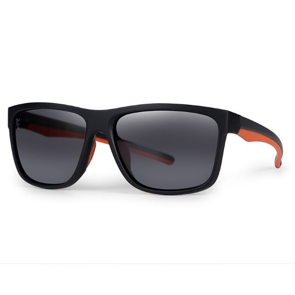 Picture of Fox Collection Black Orange Shades - Grey Lens