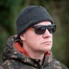 Picture of Fox Collection Black Orange Shades - Grey Lens
