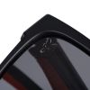 Picture of Fox Collection Black Orange Shades - Grey Lens