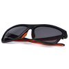 Picture of Fox Collection Black Orange Shades - Grey Lens