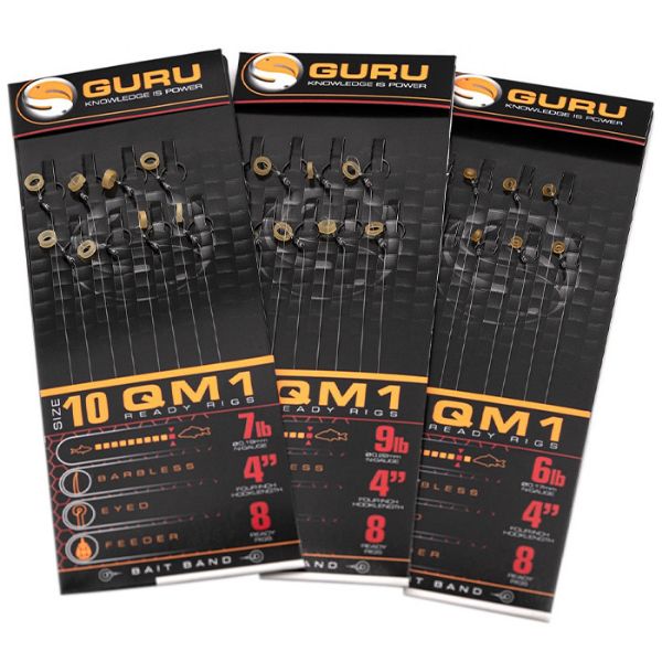 Guru QM1 Bait Band Ready 4" 7lb - Size 16