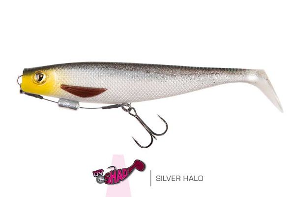 Fox UV Pro Shad Loaded 14cm 24g - Silver Halo
