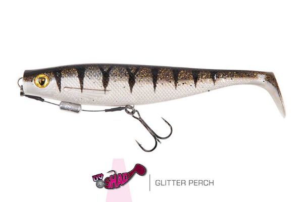 Fox UV Pro Shad Loaded 14cm 24g - Glitter Perch