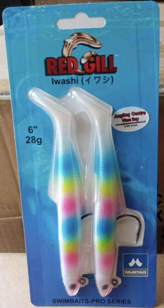 Red Gill Iwashi 6" - Cotton Candy