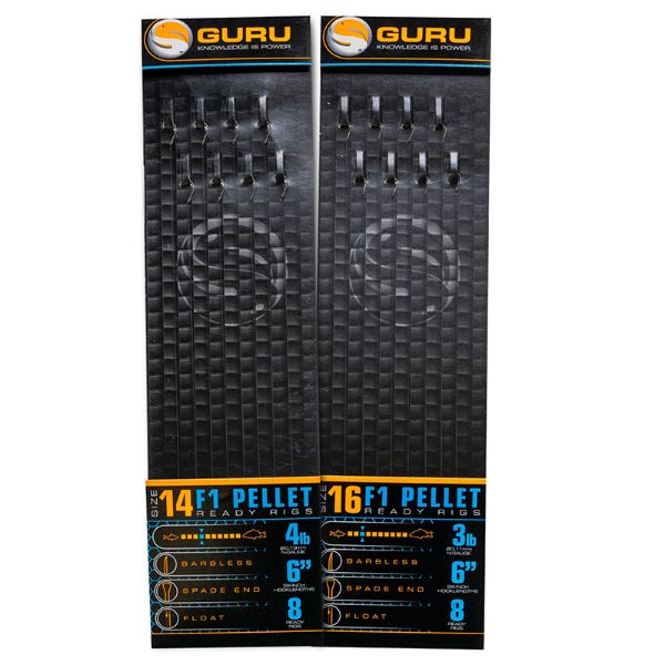 Guru F1 6" Pellet Ready Rigs