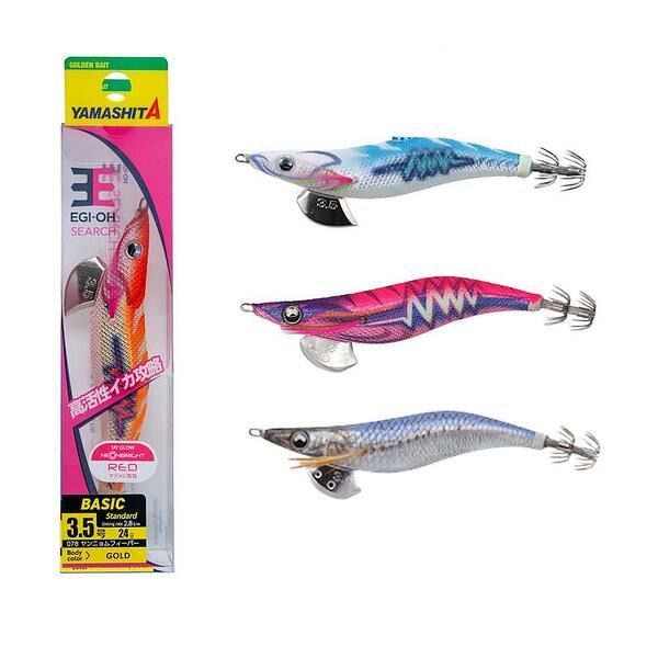 Yamashita Egi-Oh Search Basic 3.5 Squid Jig