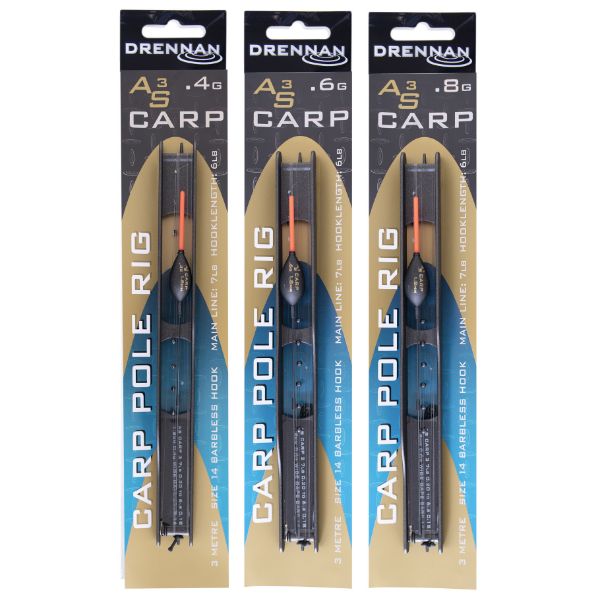 Drennan AS3 Carp 3 Pole Rig