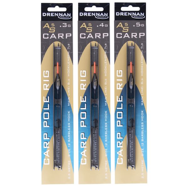 Drennan AS5 Carp 5 Pole Rig