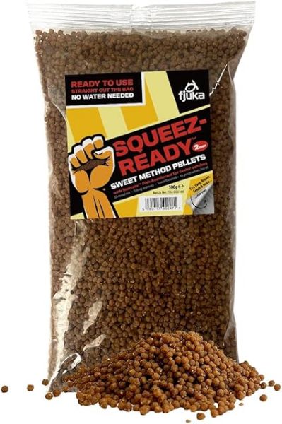 Fjuka Squeez-Ready Sweet Method Pellets - 2mm 500g