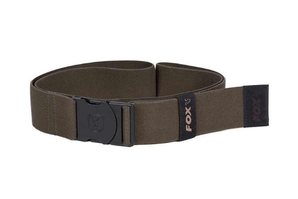 Fox Khaki Elasticated Belts - XL