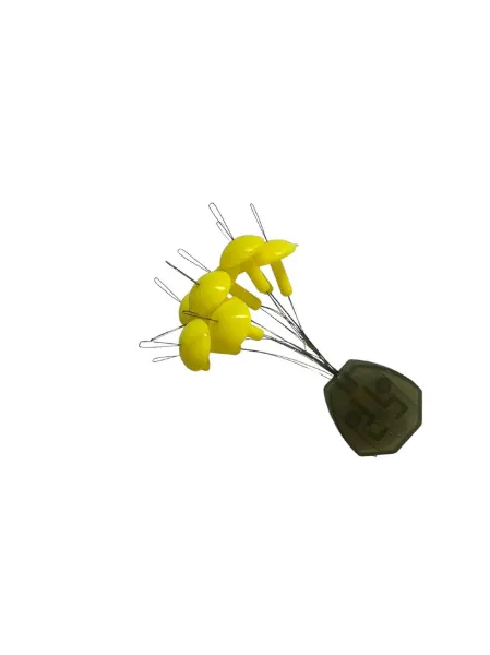 Arno-Hooks Bait Stops - yellow