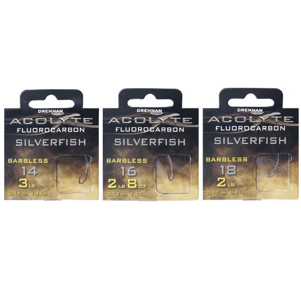Drennan Acolyte Silverfish BL - Size 18 | 2lb