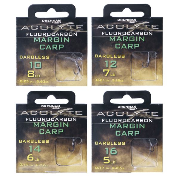 Drennan Acolyte Margin Carp - Hooks to Fluorocarbon