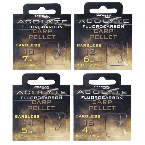 Drennan Acolyte Carp Pellet - Hooks to Fluorocarbon