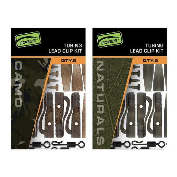 Fox Edges Tubing Leadclip Kit 5pcs - Camo
