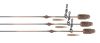 Fox Edges Heli-Clip Rigs 50lb Leadcore 3pcs - Camo