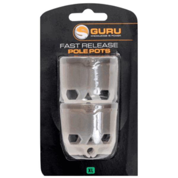 Guru Fast Release Pole Pots x2 - XL