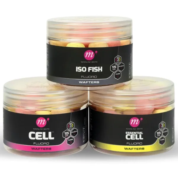 Mainline Fluoro Wafters 15mm - Mixed Colours