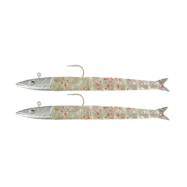 Lazy Lures Renaissance Eels Duo Pack 13cm 23g - Bloodpearl