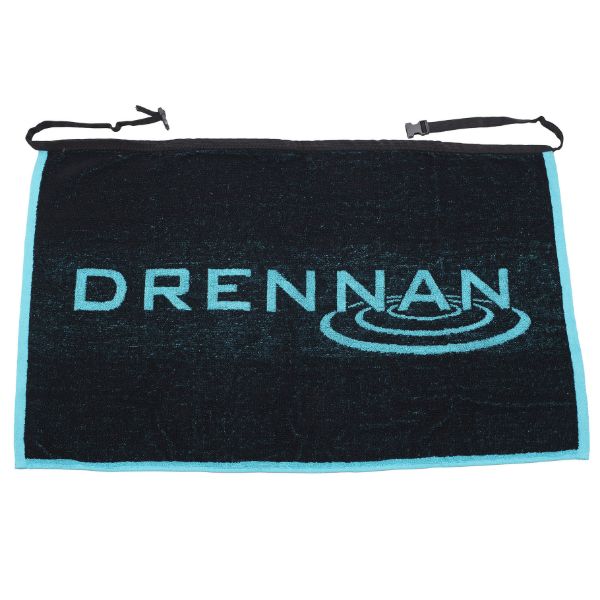 Drennan Apron Towel - Black/Aqua