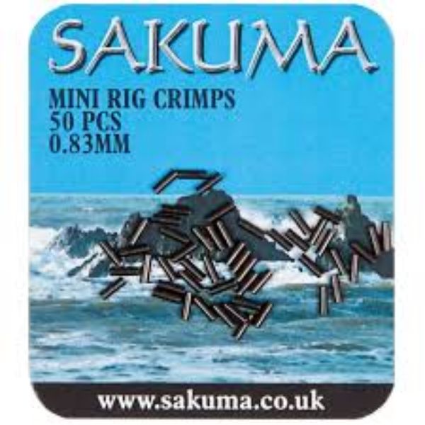 Sakuma Mini Crimps Pack of 50-Piece - 0.83 mm