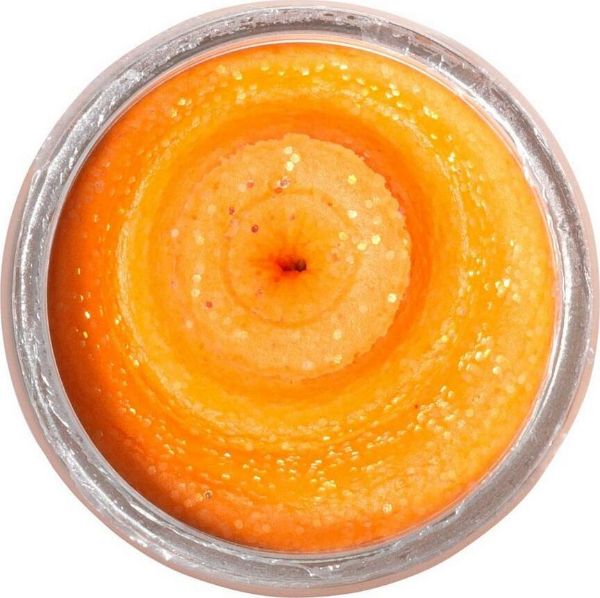 Berkley PowerBait Natural Scent - Garlic Fluorescent Orange