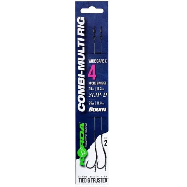 Korda Combi Multi Rig Wide Gape - Size 4