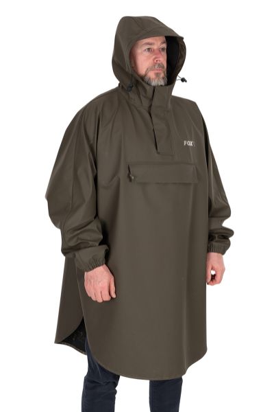 Fox Khaki Poncho - One Size