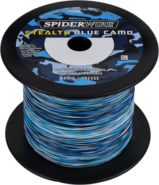 Spiderwire Stealth Smooth 8 Blue Camo 2000m - 16lb