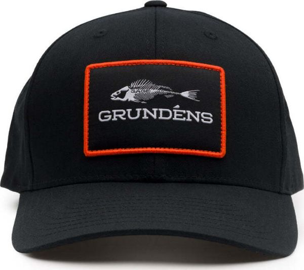 Grundens Fish Bone Trucker 312 Black Cap