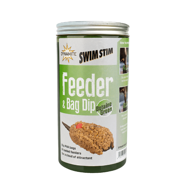 Dynamite Baits Swim Stim Betaine Green Feeder & Bag Dip - 500ml