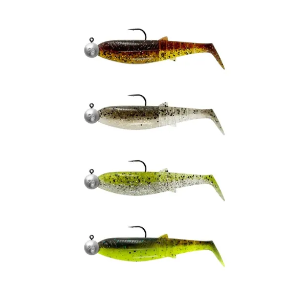 Savage Gear Cannibal Shad Clear Water Mix - 12.5cm 20g